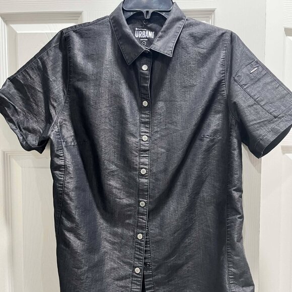 ChefWorks Urban Collection Short Sleeve Button Up - Picture 1 of 2